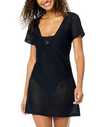 Anne Cole Short Sleeve Cover-Up