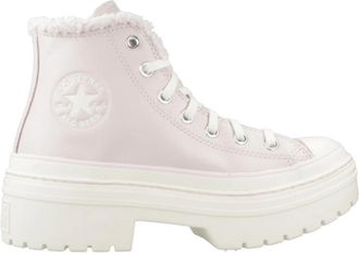 Converse Hoge Top Sneakers met Profielzool - Dames - Sneakers - Roze - 39 EU - Schoenen