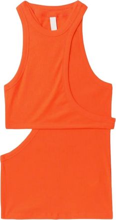 Dion Lee Tops, Dames, Oranje, S, Modulaire Top in Trendy Stijl