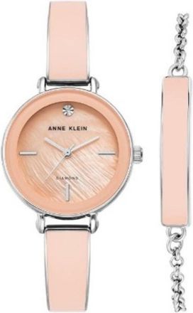 Anne Klein Womens Classic Pink Dial Watch