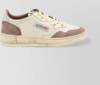 Autry low top vintage leather sneakers