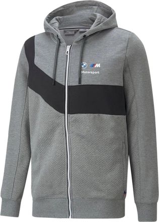 Puma x BMW Motorsport Felpa HDD con cappuccio e zip - Grigio