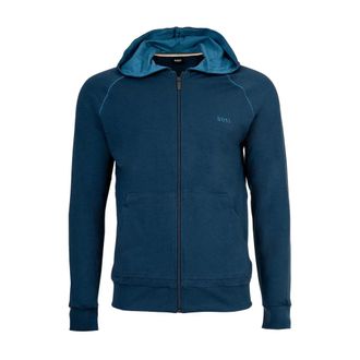 HUGO BOSS Hombre, Sudaderas, Azul, Talla: L