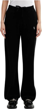 Sporty & Rich Wool Broeken SRC Cashmere - Dames - Cashmere truien - Zwart - M - Wol - Truien & Vesten