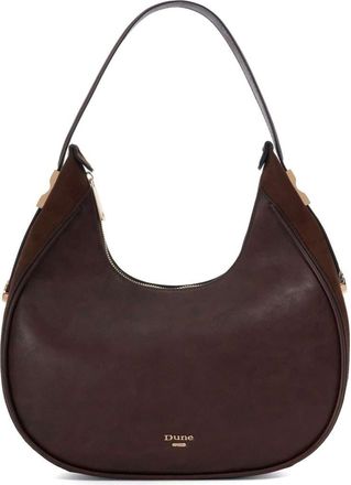 Dune London Dedicated Faux Leather Shoulder Bag in Brown at Nordstrom