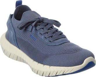 HUGO BOSS Motion Knit & Suede Sneaker