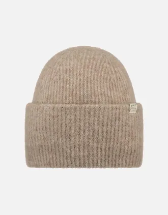 Barts Womens Barts Womens Kylar High Turn Up Knitted Beanie - Brown - Size: ONE size