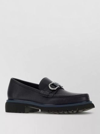 Ferragamo leather loafers