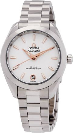 Omega Seamaster Automatic Silver Dial Ladies Watch 22010302002001