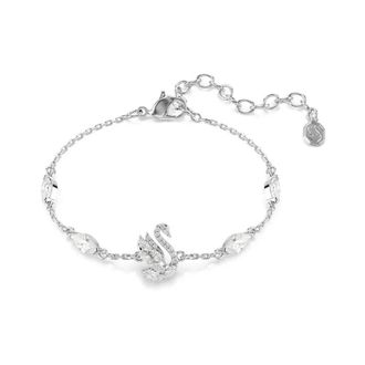 Swarovski Zwaan Armband - Dames - Armbanden - Grijs - ONE Size - Accessoires