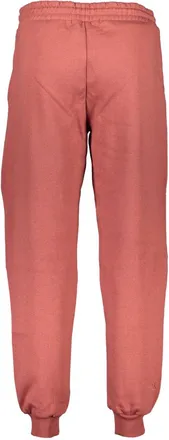 Calvin Klein Cotton-Blend Fleece-Lined Joggers - Red