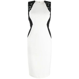 Twinset Dames, Jurken, Wit, Maat: XL