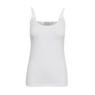 Inwear Canotta Bianca Pura con Cuciture Dettagliate - - Tops - Donna - Bianco - 2XS