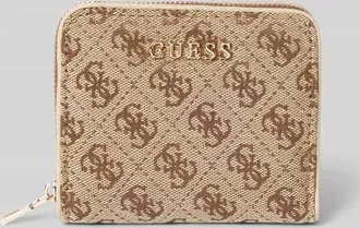 Guess Portemonnaie mit Label-Detail Modell JESSA in Hellbraun, Gr&ouml;&szlig;e 1