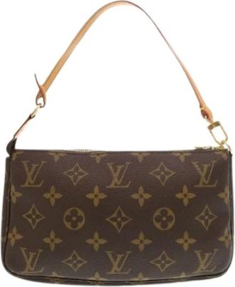 Louis Vuitton Pre-owned Mini Bags, female, Brown, Size: ONE SIZE Pre-owned Pochette Accessoires