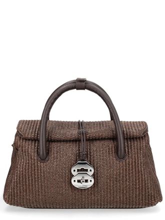 Zanellato Dotta Vimini Top Handle Bag - Brown