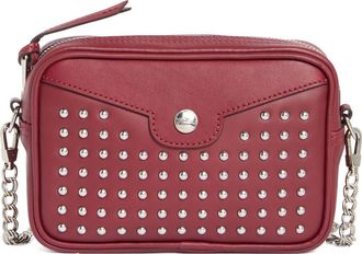 Longchamp Mademoiselle Studded Small Crossbody Belt Bag in Burgundy at Nordstrom Rack