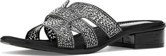 David Tate Cristal Womens Sandals Black : 10.5 WW (EE), Synthetic