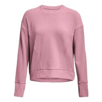 Under Armour (WMNS) Under Armour Unstoppable Fleece Crew Pink 1379880-697