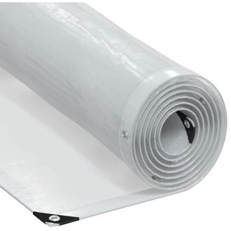 vidaXL Lona Transparente Con Ojales Polietileno 6x10 M Vidaxl