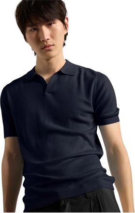 Kiefermann Polo Shirts, male, Blue, Size: XL Luras Polo Shirt Merino wool
