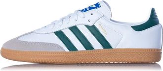 adidas Samba OG Sneakers - Heren - Sneakers - Wit - 45 1/3 EU - Leer - Schoenen