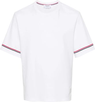 Thom Browne Rwb gestreept katoenen T-shirt