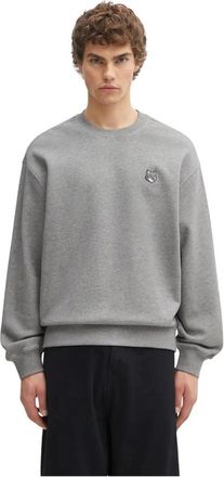 Maison Kitsun&eacute; Hombre, Sudaderas, Gris, Talla: M