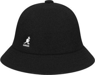 Kangol Wool Casual - Heren - Hoeden - Zwart - M - Wol - Accessoires