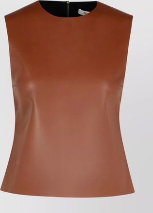 J.W.Anderson leather tank top seam detailing
