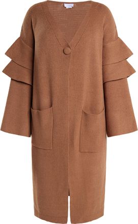 Usha Vest Dames Kameel