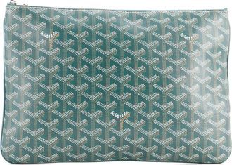 Goyard Senat Zip Pouch Coated Canvas MM