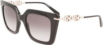 Ferragamo SF 1041S 001 Mens Sunglasses Black Size 51