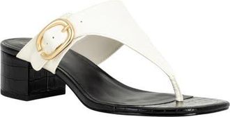 Shushop Elodie Flip Flop in Bone Croco at Nordstrom, Size 7.5