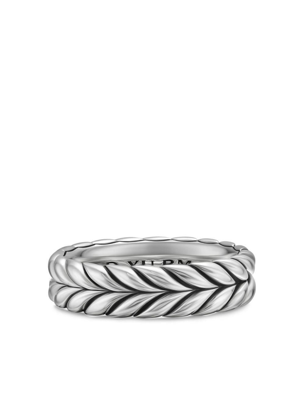 David Yurman Style Silver newest Ring and Bracelet