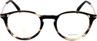 David Beckham Db 1049 Round Tortoiseshell Eyeglasses