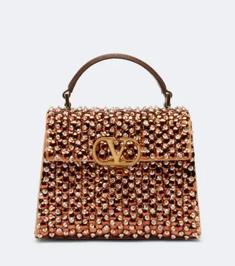 Valentino Garavani VSling Mini embellished top-handle bag