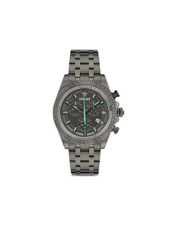 Versace Grecca Chrono 43mm - Grey