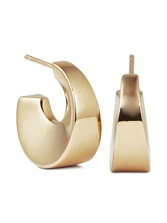 Otiumberg Arc Chunky hoop earrings - Gold