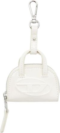 Diesel 1DR Dome Charms - Dames - Sleutelhangers & Tashangers - Wit - ONE Size - Accessoires
