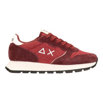 Sun 68 Sneakers, female, Red, Size: 6 US Sneakers