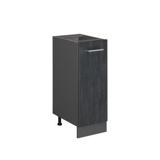Vicco Armario De Farmacia R-line, Hormig&oacute;n Negro, 30 Cm Sin Encimera
