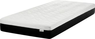 Beliani Beliani - Colch&oacute;n De Espuma Visco Gel Firme Duro Con Funda Extra&iacute;ble De Poli&eacute;ster Con Cremallera 90 X 200 Cm Spongy
