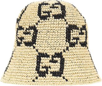 Gucci GG cloche hat Woman S