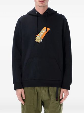 Gramicci graphic hoodie - men - Cotton/Polyester - M - Blue