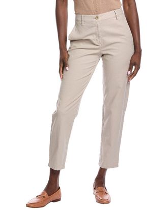 Eileen Fisher Eileen Fisher High-Waist Tapered Ankle Pant