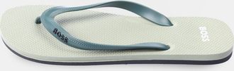 HUGO BOSS Mens Boss Tracy Flip-Flops in Grey