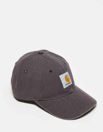 Carhartt Work in Progress Cappellino in tela marrone slavato