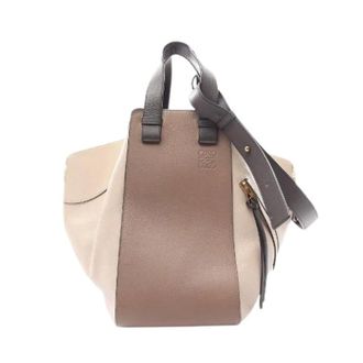 Loewe Pre-owned Hammock Medium Leather 2way Handbag - Dames - Pre-owned - Veelkleurig - Maat: ONE Size Leer