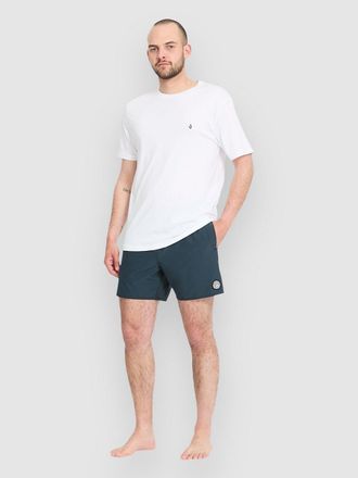 Volcom Lido Solid Trunk 16 Boardshorts blauw